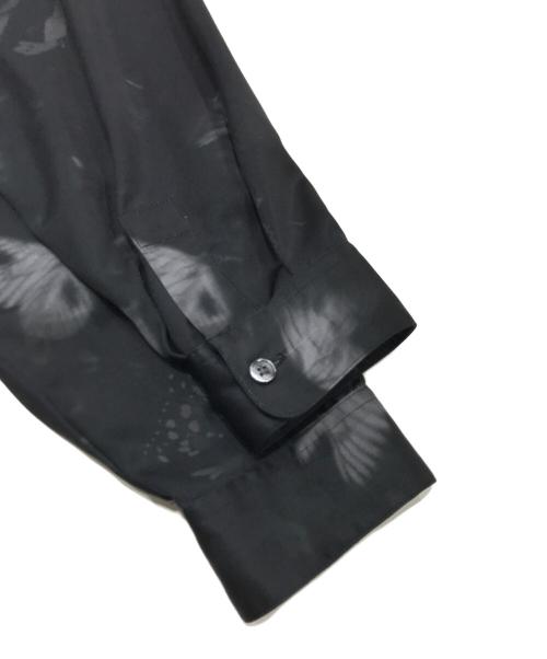 STUDIOUS（ステュディオス）STUDIOUS (ステュディオス) ワイドポリロングシャツ ブラック サイズ:1の古着・服飾アイテム