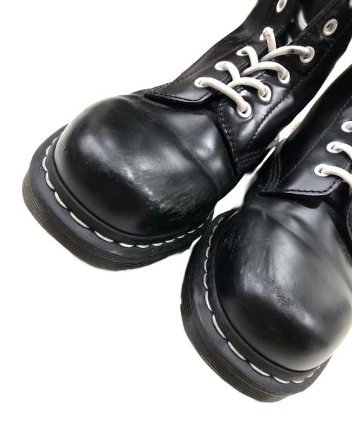 Dr.Martens（ドクターマーチン）Dr.Martens (ドクターマーチン) 6ホールブーツ ブラック サイズ:UK9/EU43の古着・服飾アイテム
