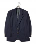 Burberry'sバーバリーズ）の古着「金釦シングルブレザー」｜ネイビー
