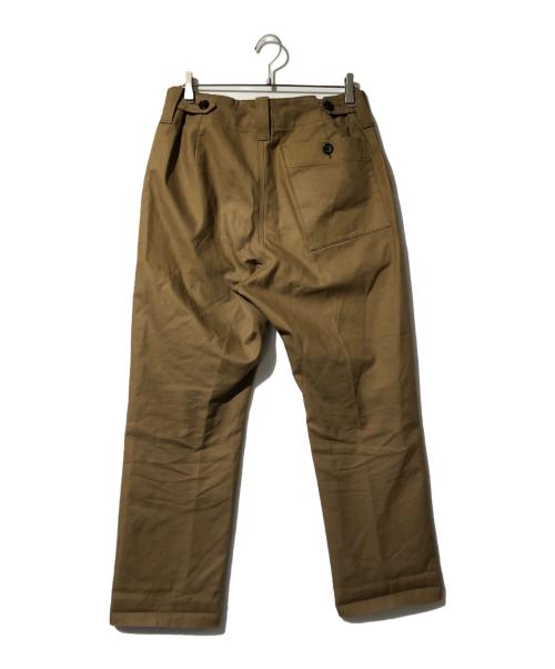 MARGARET HOWELL（マーガレットハウエル）MARGARET HOWELL (マーガレットハウエル) ストレートパンツ ブラウン サイズ:Lの古着・服飾アイテム