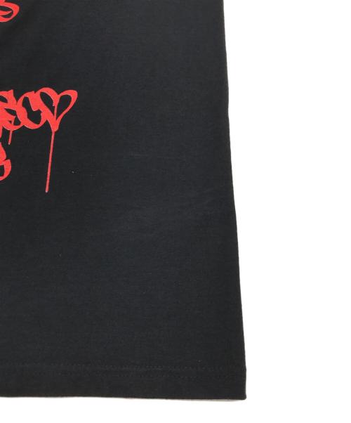 stussy（ステューシー）stussy (ステューシー) プリントTシャツ ブラック サイズ:Mの古着・服飾アイテム