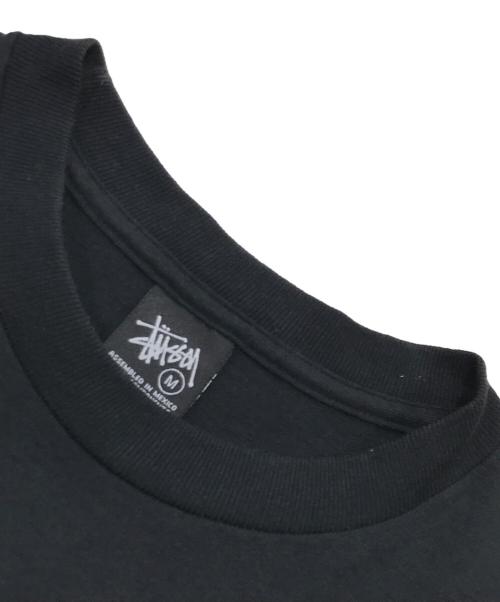 stussy（ステューシー）stussy (ステューシー) プリントTシャツ ブラック サイズ:Mの古着・服飾アイテム