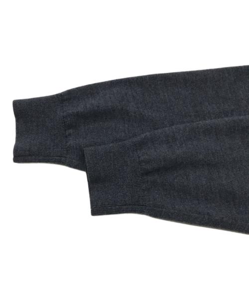 MACKINTOSH PHILOSOPHY（マッキントッシュ フィロソフィー）MACKINTOSH PHILOSOPHY (マッキントッシュ フィロソフィー) ハイゲージ天竺 Vネックカーディガン グレー サイズ:40の古着・服飾アイテム