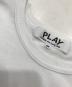 中古・古着 PLAY COMME des GARCONS (プレイ コムデギャルソン) Cdg X Play T-Shirt ホワイト サイズ:M：6000円