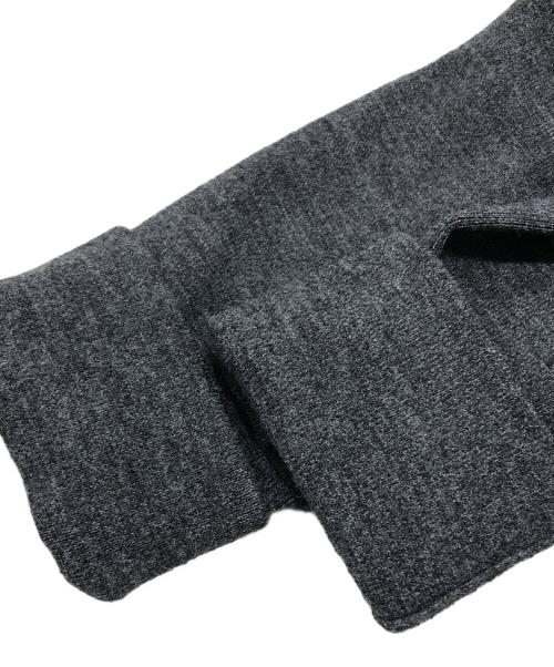 Bibiy.（ビビィ）Bibiy. (ビビィ) PENELOPE COLLAR KNIT グレー サイズ:Fの古着・服飾アイテム