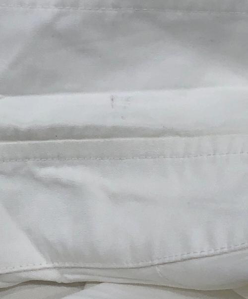 BALENCIAGA（バレンシアガ）BALENCIAGA (バレンシアガ) ワイドプリーツシャツ ホワイト サイズ:37の古着・服飾アイテム