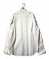 BALENCIAGA (バレンシアガ) ワイドプリーツシャツ ホワイト サイズ:37：19000円