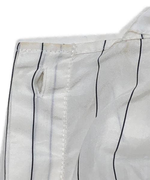 CELINE（セリーヌ）CELINE (セリーヌ) ストライプロングシャツ アイボリー サイズ:34の古着・服飾アイテム