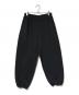 JIL SANDER（ジルサンダー）の古着「イージートラウザーパンツ」｜ブラック