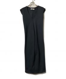 JIL SANDER（ジルサンダー）の古着「ノースリーブワンピース」｜ブラック