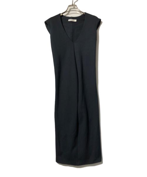 JIL SANDER（ジルサンダー）JIL SANDER (ジルサンダー) ノースリーブワンピース ブラック サイズ:31の古着・服飾アイテム