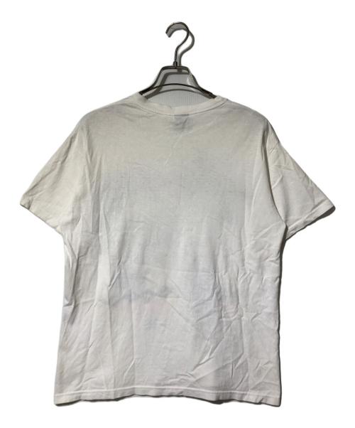 stussy（ステューシー）stussy (ステューシー) SKATE TOUGH YOU LITTLE BOY TEE ホワイト サイズ:Mの古着・服飾アイテム