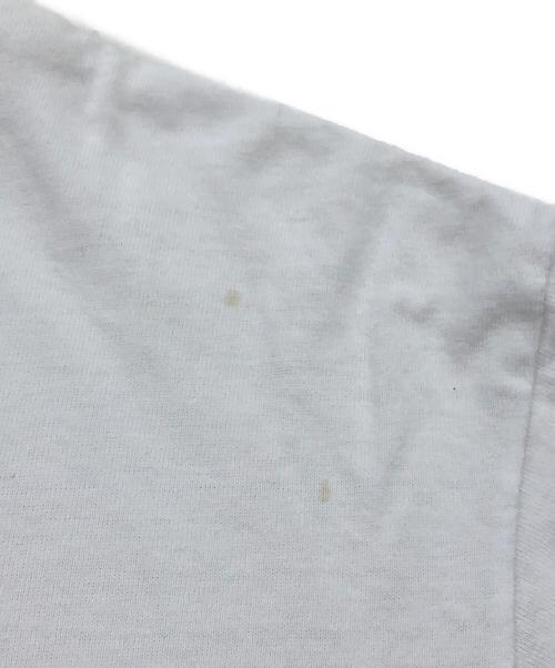 stussy（ステューシー）stussy (ステューシー) SKATE TOUGH YOU LITTLE BOY TEE ホワイト サイズ:Mの古着・服飾アイテム