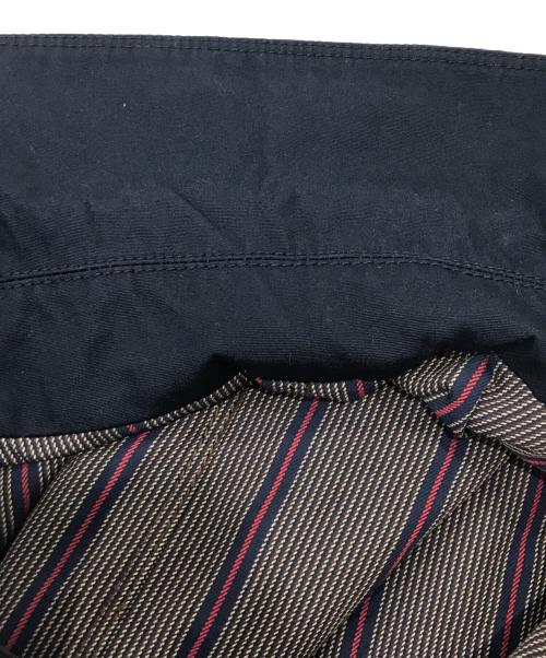 TOMORROW LAND（トゥモローランド）TOMORROW LAND (トゥモローランド) コットンチノクロス×ナイロン リバーシブル ステンカラーコート ネイビー×ベージュ サイズ:Sの古着・服飾アイテム