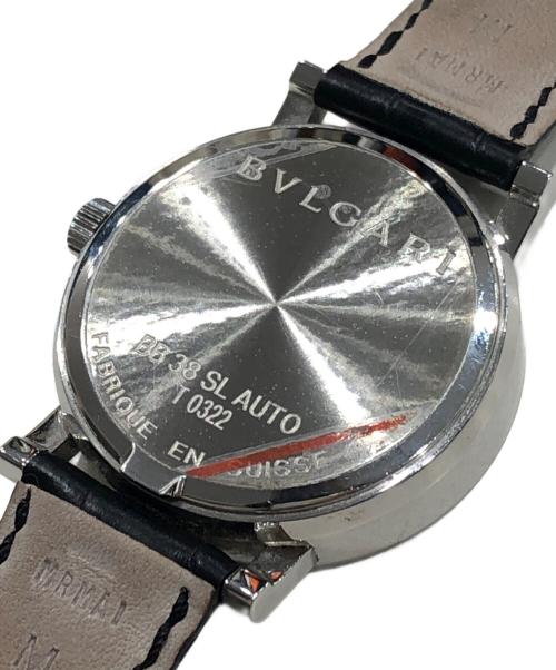 BVLGARI（ブルガリ）BVLGARI (ブルガリ) ロゴウォッチ ブラックの古着・服飾アイテム