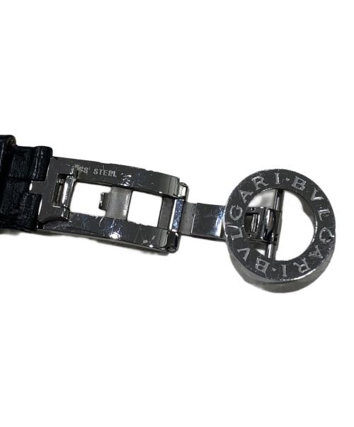 BVLGARI（ブルガリ）BVLGARI (ブルガリ) ロゴウォッチ ブラックの古着・服飾アイテム