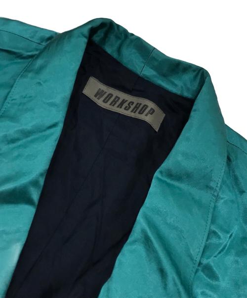 Y’s for men workshop（ワイズフォーメン ワークショップ）Y’s for men workshop (ワイズフォーメン ワークショップ) オールドショールカラージャケット グリーン サイズ:表記なしの古着・服飾アイテム