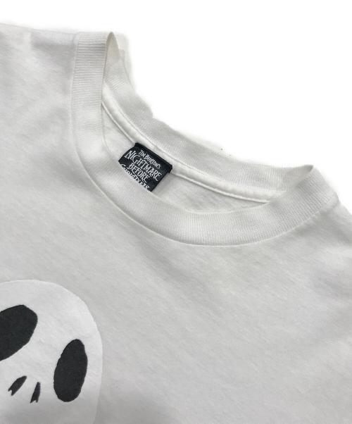 nightmare before christmas（ナイトメアービフォアクリスマス）nightmare before christmas (ナイトメアービフォアクリスマス) プリントTシャツ ホワイト サイズ:Ｓの古着・服飾アイテム