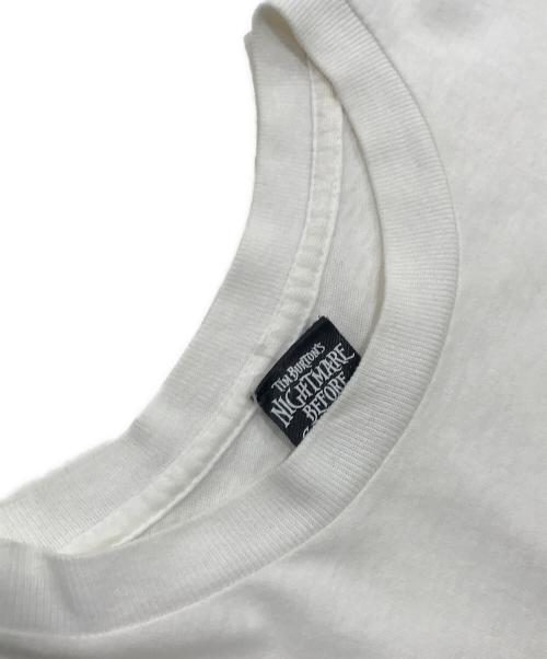 nightmare before christmas（ナイトメアービフォアクリスマス）nightmare before christmas (ナイトメアービフォアクリスマス) プリントTシャツ ホワイト サイズ:Ｓの古着・服飾アイテム