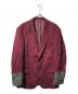GEORGES RECH（ジョルジュレッシュ）の古着「カシミアテーラードジャケット」｜ボルドー