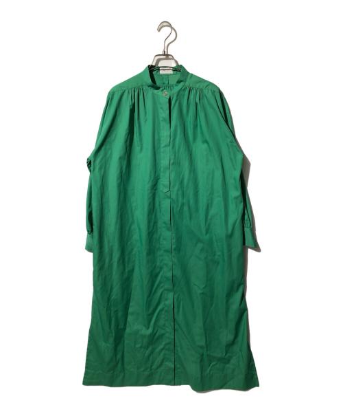 MOGA（モガ）MOGA (モガ) ノンリンクルコットンワンピース グリーン サイズ:2の古着・服飾アイテム