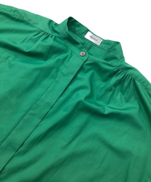MOGA（モガ）MOGA (モガ) ノンリンクルコットンワンピース グリーン サイズ:2の古着・服飾アイテム