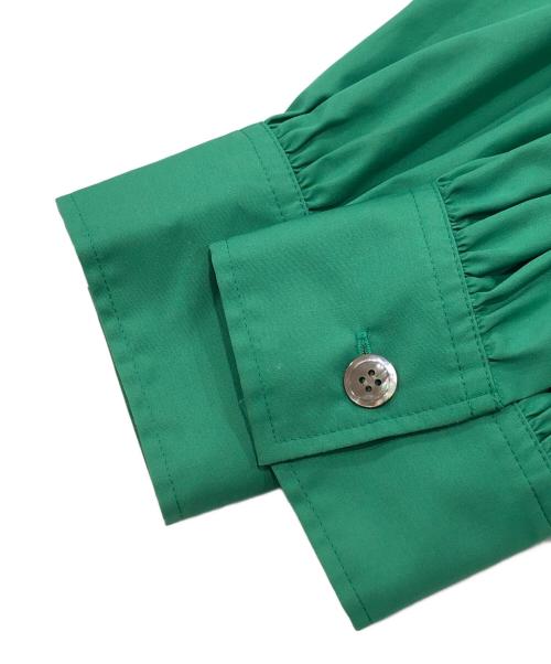 MOGA（モガ）MOGA (モガ) ノンリンクルコットンワンピース グリーン サイズ:2の古着・服飾アイテム