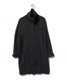 Max Mara WEEK END LINE（マックスマーラ ウイークエンドライン）の古着「タートルネックデザインコート」｜ブラック