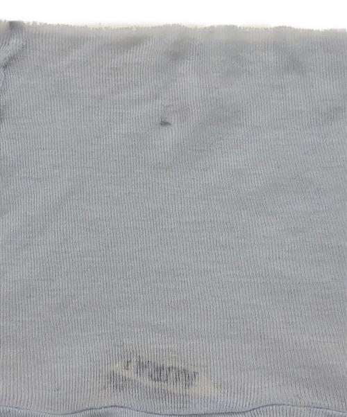 AURALEE（オーラリー）AURALEE (オーラリー) HIGH GAUGE SHEER RIB TURTLE NECK スカイブルー サイズ:1の古着・服飾アイテム