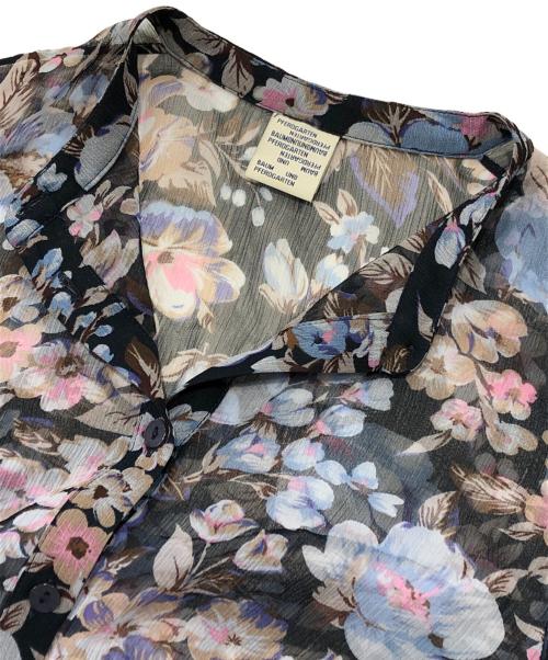 BAUM UND PFERDGARTEN（バウムウンドヘルガーデン）BAUM UND PFERDGARTEN (バウムウンドヘルガーデン) 花柄レースワンピース ネイビー サイズ:34の古着・服飾アイテム