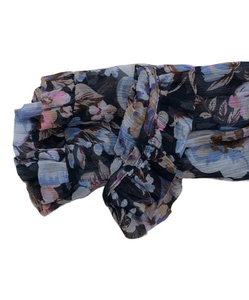 BAUM UND PFERDGARTEN（バウムウンドヘルガーデン）BAUM UND PFERDGARTEN (バウムウンドヘルガーデン) 花柄レースワンピース ネイビー サイズ:34の古着・服飾アイテム