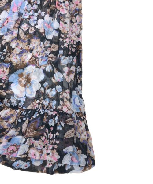 BAUM UND PFERDGARTEN（バウムウンドヘルガーデン）BAUM UND PFERDGARTEN (バウムウンドヘルガーデン) 花柄レースワンピース ネイビー サイズ:34の古着・服飾アイテム