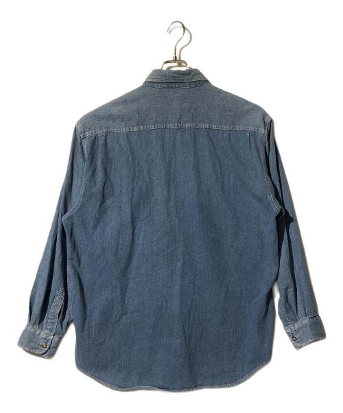 Wrangler（ラングラー）Wrangler (ラングラー) デニムシャツ インディゴ サイズ:LLの古着・服飾アイテム