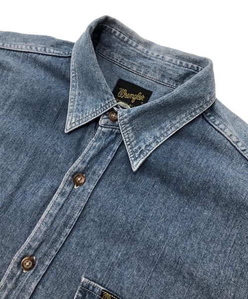 Wrangler（ラングラー）Wrangler (ラングラー) デニムシャツ インディゴ サイズ:LLの古着・服飾アイテム