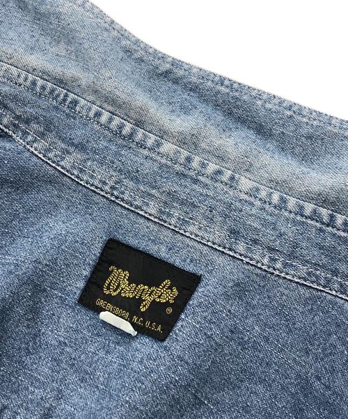 Wrangler（ラングラー）Wrangler (ラングラー) デニムシャツ インディゴ サイズ:LLの古着・服飾アイテム