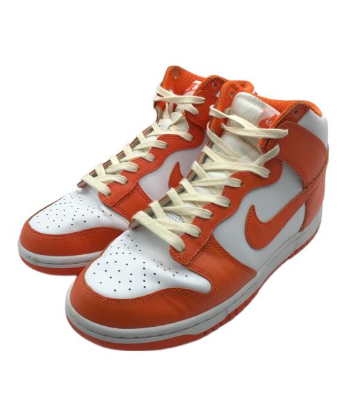 NIKE（ナイキ）NIKE (ナイキ) ダンク HIGH（ダンク　ハイ） オレンジ サイズ:26の古着・服飾アイテム