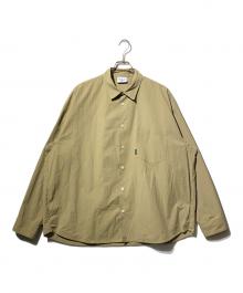 KEBOZ（ケボズ）の古着「ワークシャツ」｜ベージュ