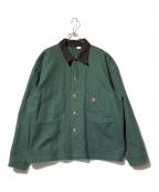 EDWIN×KEBOZエドウィン×ケボズ）の古着「襟切替ジャケット」｜グリーン