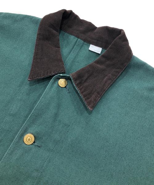 EDWIN（エドウィン）EDWIN (エドウィン) KEBOZ (ケボズ) 襟切替ジャケット グリーン サイズ:Ｍの古着・服飾アイテム