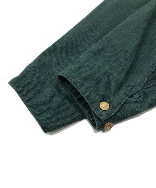 EDWIN（エドウィン）EDWIN (エドウィン) KEBOZ (ケボズ) 襟切替ジャケット グリーン サイズ:Ｍの古着・服飾アイテム