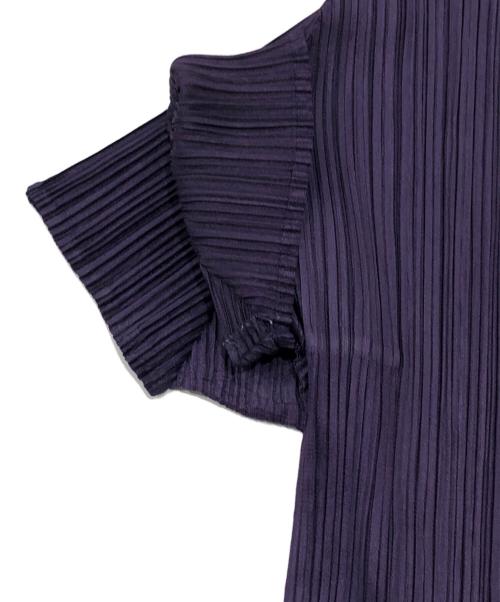 PLEATS PLEASE（プリーツプリーズ）PLEATS PLEASE (プリーツプリーズ) プリーツカットソー パープル サイズ:3の古着・服飾アイテム
