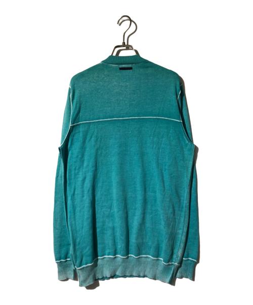 DIESEL Black Gold（ディーゼル ブラック ゴールド）DIESEL Black Gold (ディーゼル ブラック ゴールド) クルーネックニット グリーン サイズ:Ｍの古着・服飾アイテム