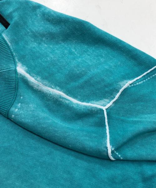 DIESEL Black Gold（ディーゼル ブラック ゴールド）DIESEL Black Gold (ディーゼル ブラック ゴールド) クルーネックニット グリーン サイズ:Ｍの古着・服飾アイテム