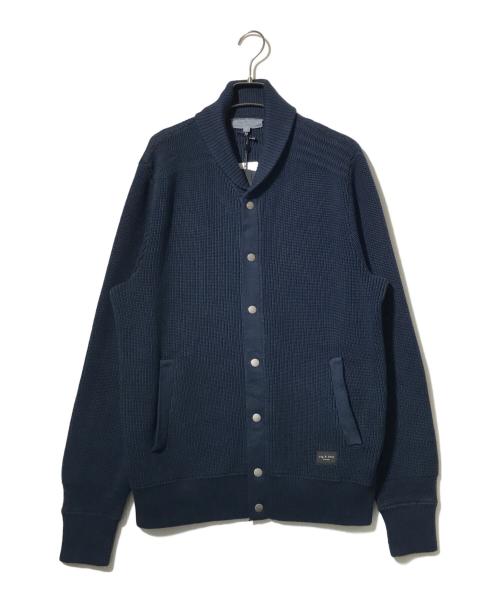 rag&bone（ラグアンドボーン）rag&bone (ラグアンドボーン) Dexter Cotton Shawl Cardigan ネイビー サイズ:M 未使用品の古着・服飾アイテム