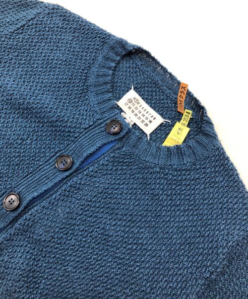 Maison Margiela（メゾンマルジェラ）Maison Margiela (メゾンマルジェラ) ヘンプカーディガン ネイビー サイズ:Ｓの古着・服飾アイテム