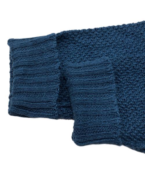 Maison Margiela（メゾンマルジェラ）Maison Margiela (メゾンマルジェラ) ヘンプカーディガン ネイビー サイズ:Ｓの古着・服飾アイテム