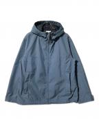 B:MING by BEAMSビーミングバイビームス）の古着「コットンナイロン フード ジップ ブルゾン」｜ブルー