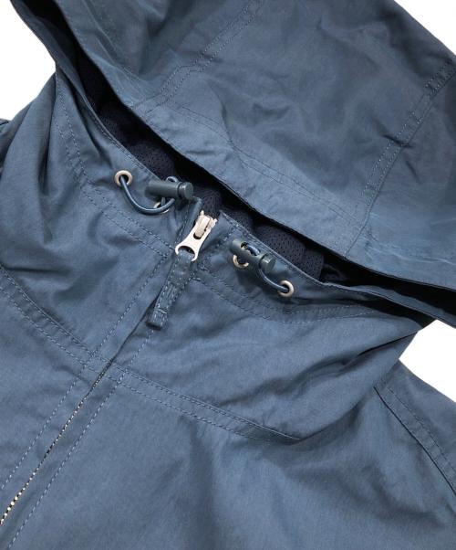 B:MING by BEAMS（ビーミングバイビームス）B:MING by BEAMS (ビーミングバイビームス) コットンナイロン フード ジップ ブルゾン ブルー サイズ:Mの古着・服飾アイテム