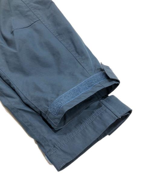 B:MING by BEAMS（ビーミングバイビームス）B:MING by BEAMS (ビーミングバイビームス) コットンナイロン フード ジップ ブルゾン ブルー サイズ:Mの古着・服飾アイテム