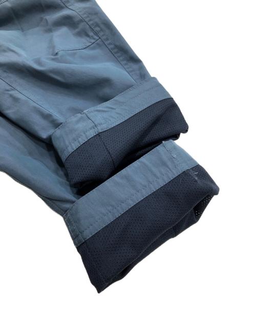 B:MING by BEAMS（ビーミングバイビームス）B:MING by BEAMS (ビーミングバイビームス) コットンナイロン フード ジップ ブルゾン ブルー サイズ:Mの古着・服飾アイテム